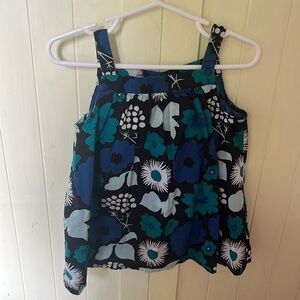 3/$6 marimekko for target floral tank top